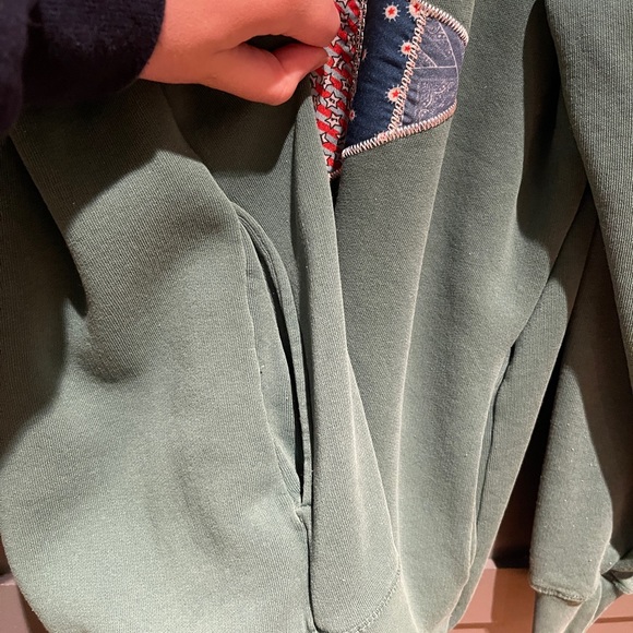 Tommy Hilfiger Patchwork star green sweatshirt - Picture 8 of 10